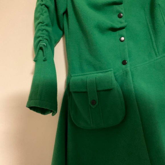 Fabulous Katherine Barclay coat in XS Kelly green… - Picture 2 of 6